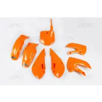 UFO motorcycle plastic kit Kawasaki KLX 110 01-09 Orange