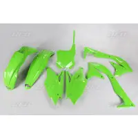 UFO motorcycle plastic kit Kawasaki KXF 450 16-17 Green