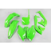 UFO motorcycle plastic kit Kawasaki KXF 450 2018 Fluo Green