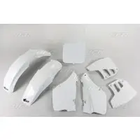 UFO Suzuki RM 250 89-91 Motorcycle plastic kit White