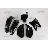 UFO motorcycle plastic kit Yamaha YZ 85 02-14 restyling Black