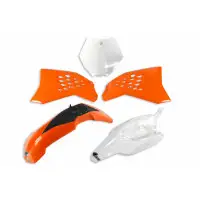 UFO Plastic Kit for Ktm SX 65 (2012-2015) Orange White