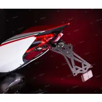 Lightech KTARDU109 license plate kit with reflector and  license plate light for DUCATI
