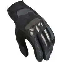 Macna Mana Black Summer Motorcycle Gloves
