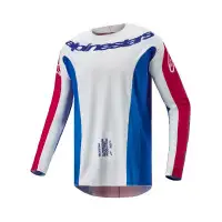 Jersey cross Alpinestars TECHSTAR PNEUMA JERSEY Blue Red White