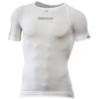 Sixs TS1L Breezy Touch Short Sleeve Base Layer White Carbon