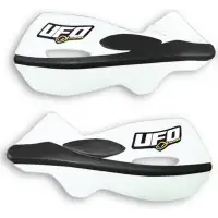 Ufo Patrol universal dual injection handguards White