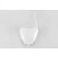 UFO front number holder for Honda CRF 250R, 250RX, 450R and 450RX White
