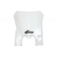 UFO Stadium front number holder for Honda CRF 250R, 250RX, 450R and 450RX White