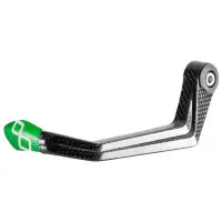 LighTech Carbon Clutch Lever Protector ISS116LC With Green Terminal