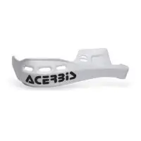 Acerbis pair of replacement plastics for Rally Brush handguards white