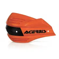 Acerbis pair of replacement plastics for X-Factor handguards orange