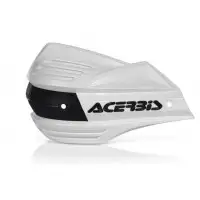 Acerbis pair of replacement plastics for X-Factor handguards white