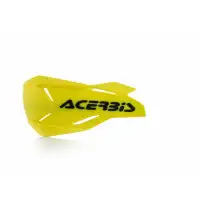 Replacement plastic pair for Acerbis X-Factory Yellow Black handguards