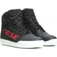 Dainese YORK LADY D WP SHOES Dark Carbon Red