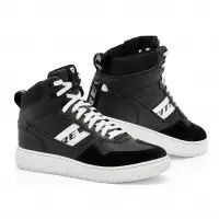 Rev'it Pacer Black White Summer Motorcycle Shoes
