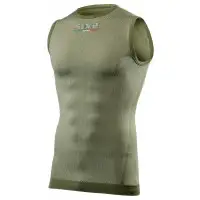 SIXS SMX Underwear Sleeveless Army green