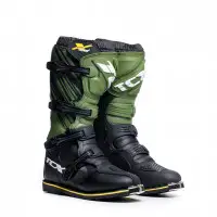 Boots cross TCX X-BLAST Black Green Yellow