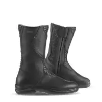 Women's leather touring motorcycle boots Gaerne BLACK ROSE GORE-TEX Black