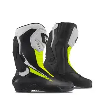 Motorcycle racing boots Gaerne G_RS Black White Yellow
