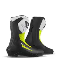 Motorcycle racing boots Gaerne G_RT Black-White-Yellow