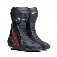 Motorcycle racing boots TCX RT-RACE Black Red