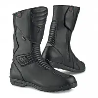 Motorcycle touring boots leather Stylmartin NAVIGATOR Black