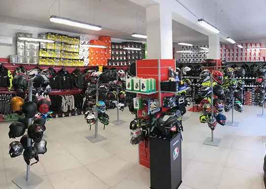 negozio Roma motoabbigliamento