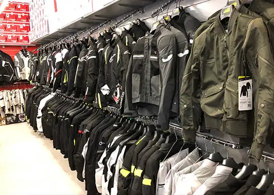 negozio Roma motoabbigliamento