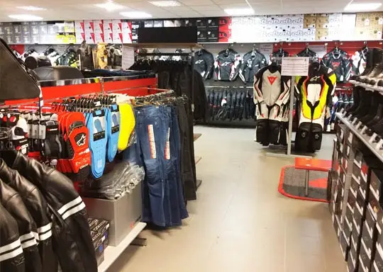 negozio Modena motoabbigliamento