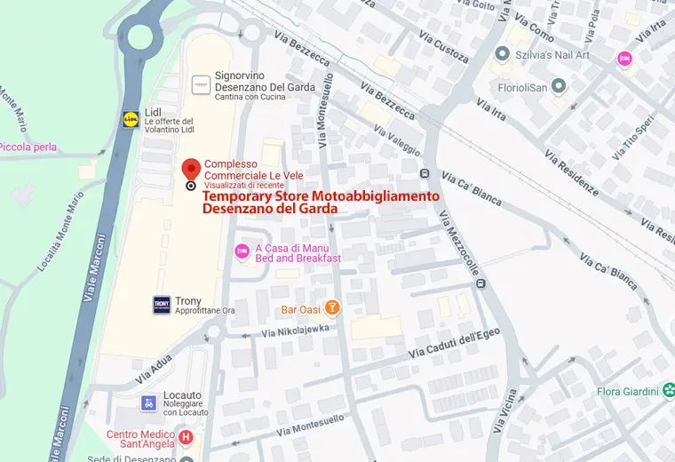 indicazioni motoabbigliamento Desenzano